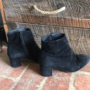 COPY - Jcrew suede black booties